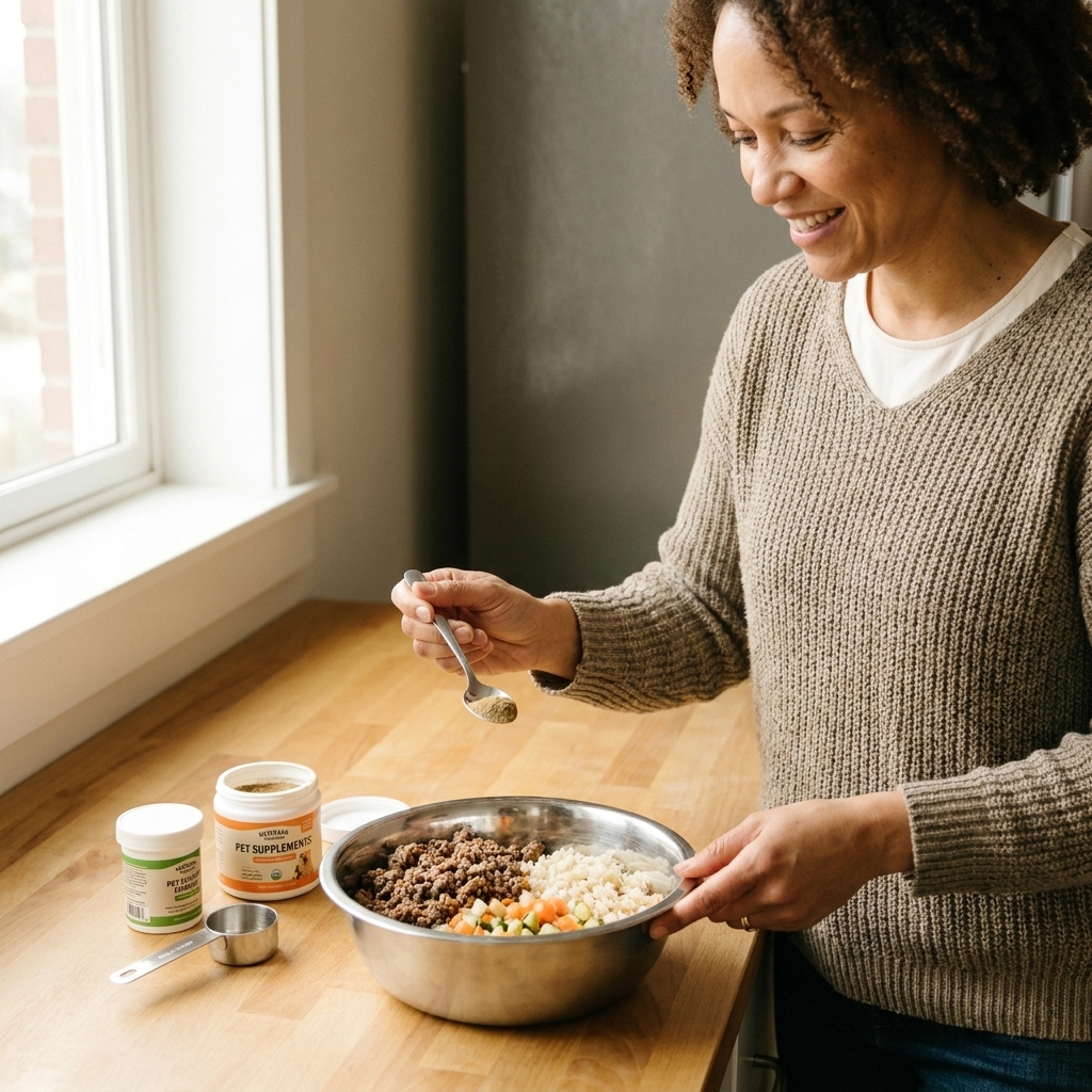 Homemade Pet Food: Nutrient Supplements You Must Include