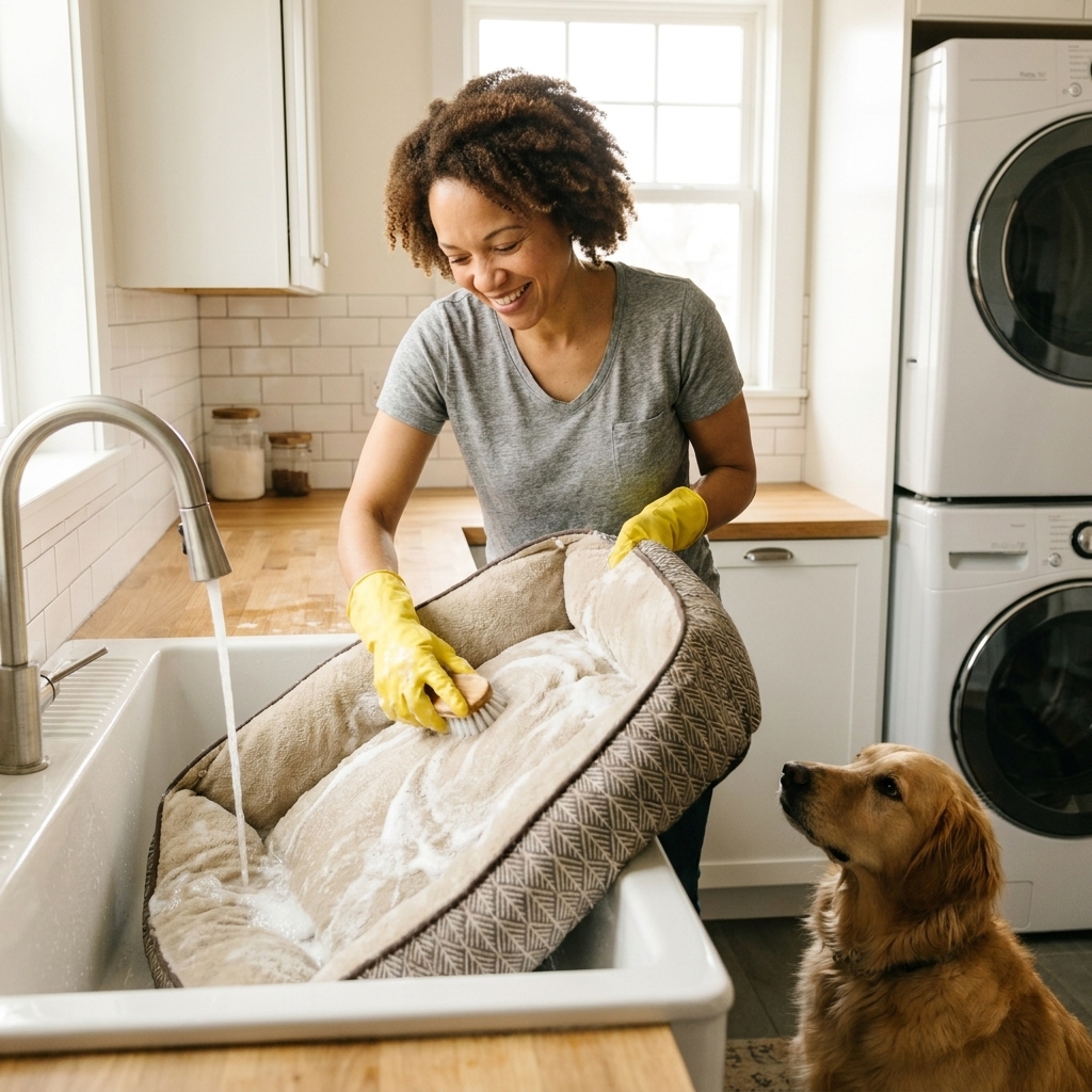 How to Safely Deep Clean Pet Beds, Bowls, and Fabric Toys