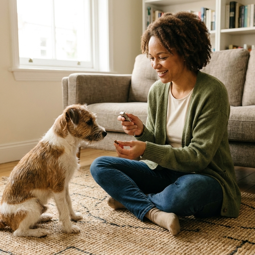 Clicker Training vs. Voice Cues for Dogs